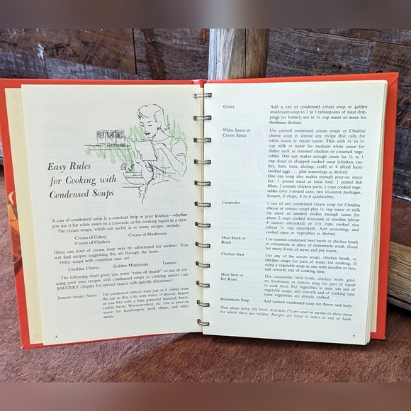 1970 A Campbell's Cookbook Cooking With Soup 608 Skillet Recipe Book - Picture 11 of 16